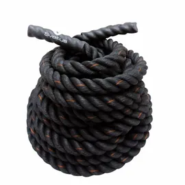 Sveltus Battle Rope Schwarz Ø 38mm 15m