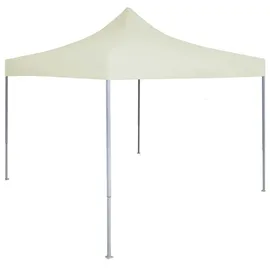 vidaXL Profi-Partyzelt 2 x 2 m creme