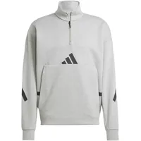 adidas Z.N.E. Halbreißverschluss-sweatshirt Medium Grey Heather M
