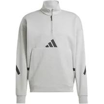 adidas Z.N.E. Halbreißverschluss-sweatshirt Medium Grey Heather M
