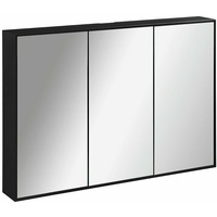 Lanzet Spiegelschrank W1 scharz, 100cm breit von Lanzet