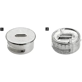 Hettich Exzent.Verbindungsbeschl. Bohr, Durchmesser 25x12mm Rastex 25 13116