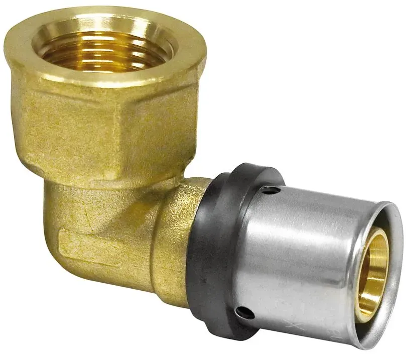 Pressfitting 90° Winkel mit IG (Ausführung: 16 - 3/4''IG (VPE 80 Stk.))