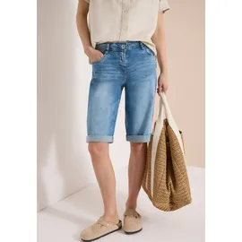 Cecil Shorts light blau washed 30