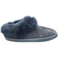 ESTRO Lammfell Hausschuhe Damen Warm - Lammfell Hausschuhe Herren Leder Winter Pantoffeln Damen INTIMO (39, Stahl 4) - 39 EU