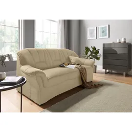 DOMO collection 3-Sitzer DOMO COLLECTION "Bahia, bequem und komfortabel, zeitloses & elegantes Sofa", beige, B:200cm H:91cm T:92cm, Luxus-Microfaser (100% Polyester), mit Muster;Struktur (100% Polyester), Sofas, inklusive Federkern