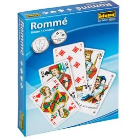 IDENA Rommé, Canasta und Bridge 2er Pack