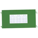 Zialofi Zelt Seitenwand 300cm x 200cm, Seitenteile Seitenwände Seitenplanen Ersatzwände mit Panorama Fenster, Side Wall Panel Replacement Wasserdicht mit Fenster für Pavillon Markise Garten, GrÜn
