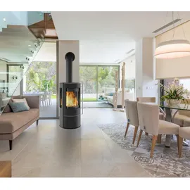 FIREPLACE Amarant Glas schwarz