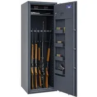 Müller-Safe Waffenschrank WSL1-9/16, 2 Fachböden, für 16 Langwaffen, Elektronikschloss, Klasse 1