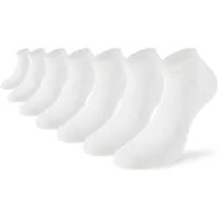 Lenz Duos Sneakersocken 7 Paare Schwarz 35-38