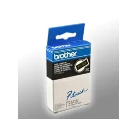 Brother TC-301 laminiert gold auf schwarz 1,2cm x 7,7m