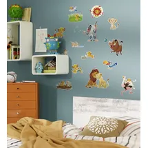 KOMAR Deko-Sticker Lion King Wildlife 50 x 70 cm