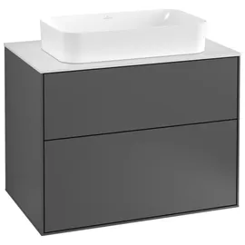 Villeroy & Boch Waschtischunterschrank 2 Auszüge 80 x 60,3 cm Grau