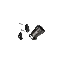 TE Connectivity  206966-7, 1,15 cm, Schwarz