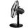Unold Silverline 30 cm Tischventilator schwarz