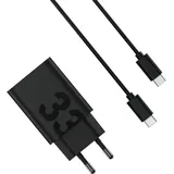Motorola TurboPower 33W USB-A USB PD, QC 3.0 Schwarz