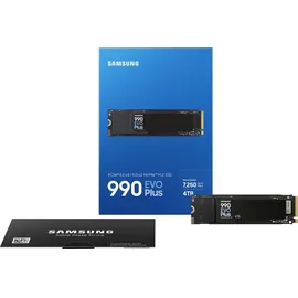 Samsung 990 EVO Plus 4TB, M.2 2280 / M-Key / PCIe 4.0 x4 (MZ-V9S4T0BW / MZ-V9S4T0B)