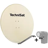 TechniSat SATMAN 850 beige inkl. UNYSAT Quattro-Switch-LNB