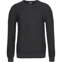 Olymp Rundhalspullover "OLYMP Strick Casual", Herren, Gr. L, grau