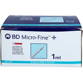 Medi-Spezial GmbH BD MICRO-FINE+ Insulinspr.1 ml U40 12.7 mm