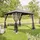 Home Deluxe LED Solar Pavillon Azur 3 x 3 m schwarz
