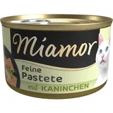 Miamor Sparpaket Miamor Fleischpastete Kaninchen 24 x 85g Dose Katzennassfutter