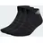 adidas Cushioned Sportswear Ankle 3er Pack Black / White 34-36