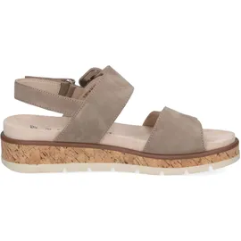 CAPRICE Keilsandaletten Damen Beige 36