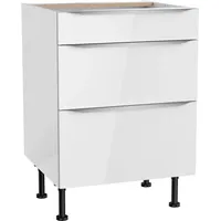 OPTIFIT Unterschrank Optikomfort Arvid986 60 x 87 x 58,4 cm Weiß