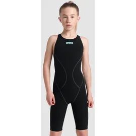 Arena Powerskin Impulso Mädchen - Black_teal - 152