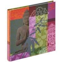 Walther Design Fotoalbum rot 26 x 25 cm Buddha FA-192-R