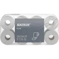 Katrin Toilettenpapier Plus 250 3-lagig 72 Rollen à 250 Blatt