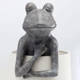 Kare DESIGN Tischleuchte Animal Frog 61600 Kunststoff Grau