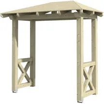 SKANHOLZ Vordach Wismar 4 258 x 126 cm beige