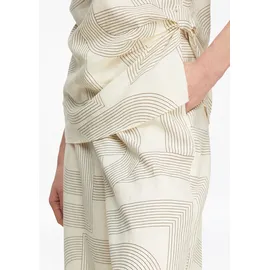 Comma, Hose mit wid-leg Beige 40/REG