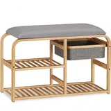 Relaxdays Relaxdays, Schuhschrank, Cal (69 x 30 x 45 cm)