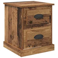 VidaXL Nachttisch Altholz 39 x 39 x 47.5 cm