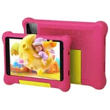 BUFO 7 Zoll mit Robuster Hülle, 5GB+32GB, WiFi Bluetooth Android 13 Kinder Tablet (7", 32 GB, Android, WiFI, Elternkontrolle, Lernapps, Kinder-Modus) rosa