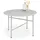 bomoe Beistelltisch Hellgrau Metall 53 x 36 cm