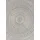 Destiny Drehteller Vintage Weiß Lazy Susann Drehtisch Polyrattan Glas für Luna Tisch - Ohne Tisch - - Weiß