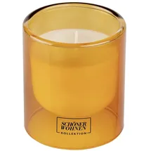 Schöner Wohnen Vanilla S Duftkerze 8,5 cm orange