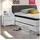 Stella Trading Nachtschrank 38-223-17 46 x 43 x 42 cm Weiß