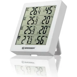 Bresser Temeo Hygro Quadro weiß