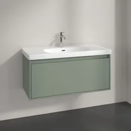 Villeroy & Boch Waschtischunterschrank 2 Auszüge 97,2 x 43,6 x 43,9 cm Soft Green