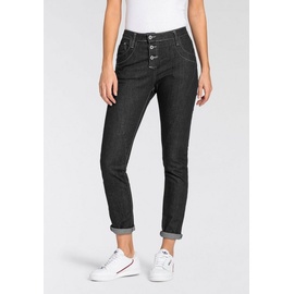 Please Jeans 5-Pocket-, Sichtbare Knopfleiste Gr. XL (42) N-Gr, black-grey, , 16136011-XL N-Gr