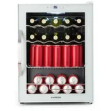 Klarstein Table Top Kühlschrank HEA-Coachella 60-whE 10046573, 63.6 cm hoch, 47 cm breit, Bier Hausbar Getränkekühlschrank Smart Wifi Mini Fridge weiß 47 cm x 63.6 cm x 44 cm