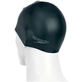 Speedo Plain Moulded Silicone Badekappe schwarz Einheitsgröße