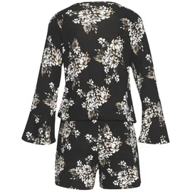 LASCANA Overall Damen schwarz-creme-bedruckt Gr.38