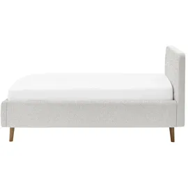 Meise Möbel Polsterbett Mattis ¦ grau ¦ Maße (cm): B: 161 H: 105